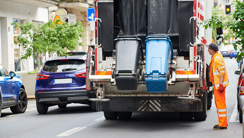 camion raccolta rifiuti